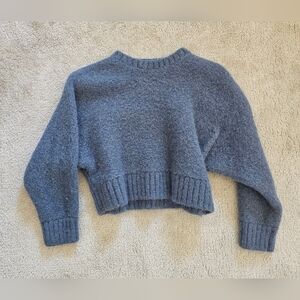 Babaton cropped Alpaca Sweater, size M
